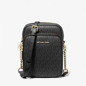 NWT* MICHAEL KORS * Jet Set Travel Medium Logo Crossbody Bag